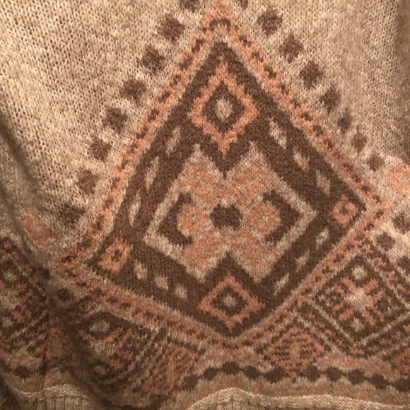 Hollister waterfall cardigan sweater fairisle size Small NWT - Picture 4 of 5